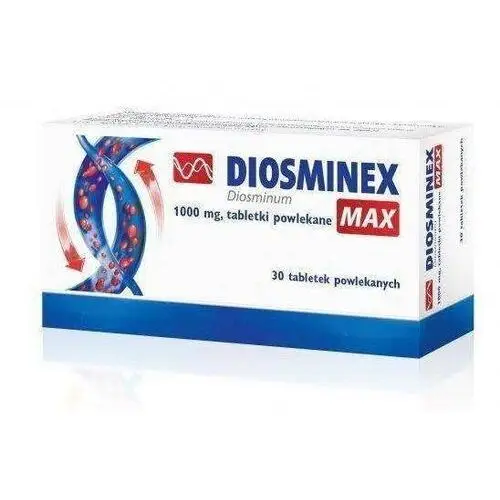 DIOSMINEX MAX 1000mg x 30 tabletek