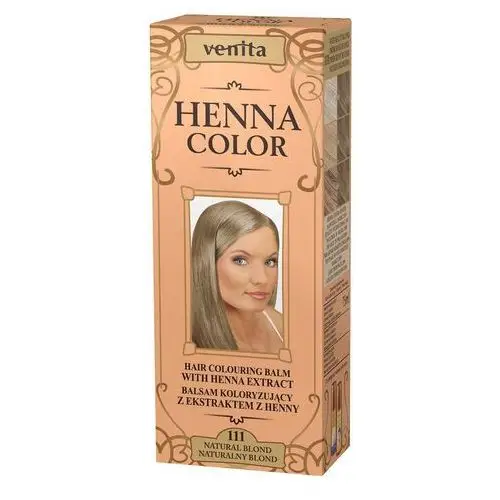 Balsam koloryzujący z ekstraktem z henny 111 natural blond Venita