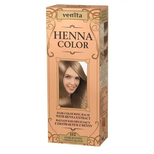 Venita Balsam koloryzujący z ekstraktem z henny 112 ciemny blond
