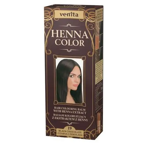 Balsam koloryzujący z ekstraktem z henny 19 czarna czekolada Venita
