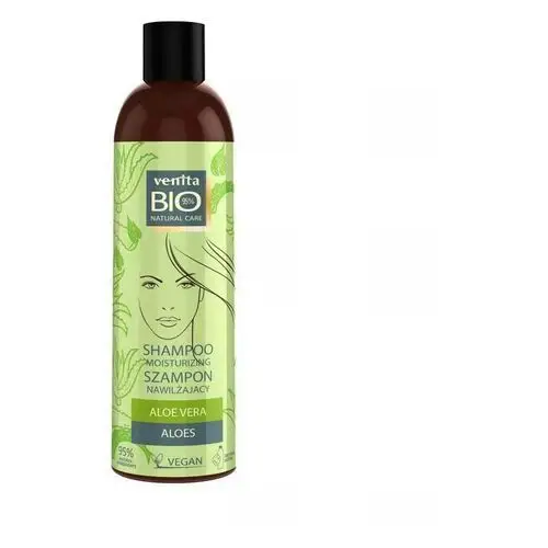 Venita Bio aloes nawilżający szampon do włosów z ekstraktem z aloesu do włosów suchych i zniszczonych 300ml