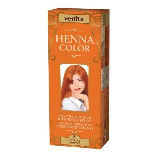 Henna color ziołowy krem koloryzujący 5 papryka 75ml Venita