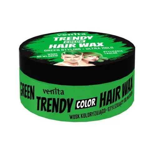 Koloryzujący wosk do stylizacji włosów Green Venita,83