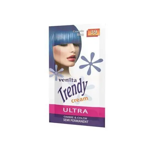 Trendy cream ultra krem do koloryzacji włosów 39 cosmic blue 35ml Venita