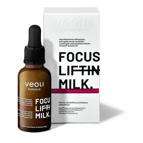 Veoli Botanica Linia Profesjonalnych Roślinnych Dermokosmetyków Focus Lifting Milk antiaging_pflege 30.0 ml