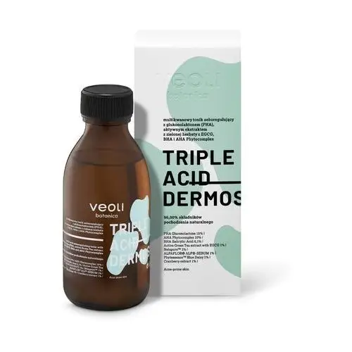 VEOLI Botanica Triple Acid Dermosolution Multikwasowy Tonik Seboregulujący 150 ml