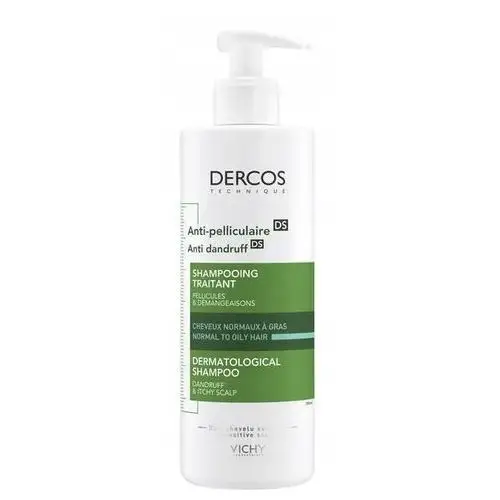 Vichy Dercos Szampon P/łupieżowy Wł. Tłuste 390ml