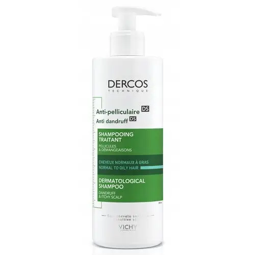 Vichy Dercos Szampon Przeciwłupieżowy Do Włosów Przetłuszczających 390 ml