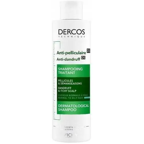 Vichy Dercos Szampon przeciwłupieżowy do włosów tłustych 200 ml