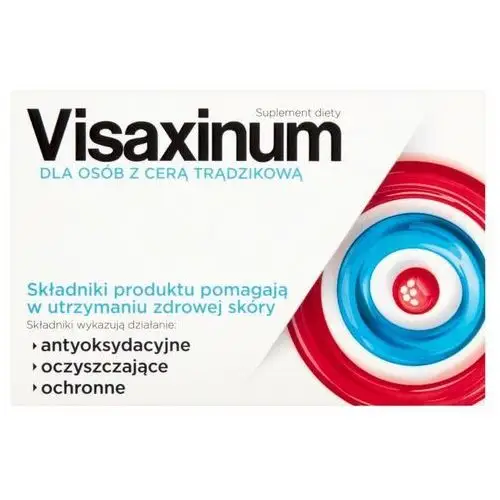 Suplement diety dla osób z cerą trądzikową Visaxinum