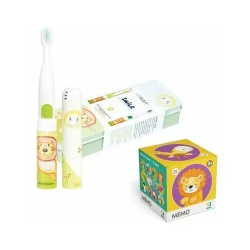 Vitammy Szczoteczka soniczna smile lew + gra memo lew