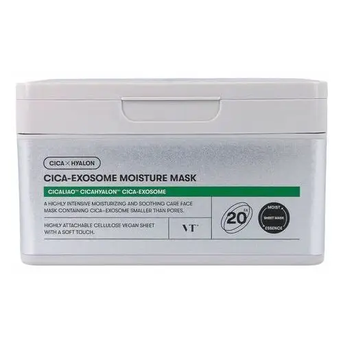 Vt cosmetics cica-exosome moisture mask 30szt