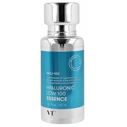 VT COSMETICS HYALURONIC LOW 100 ESSENCE 30ml - intensywnie nawilżające serum do twarzy, szyi i dekoltu