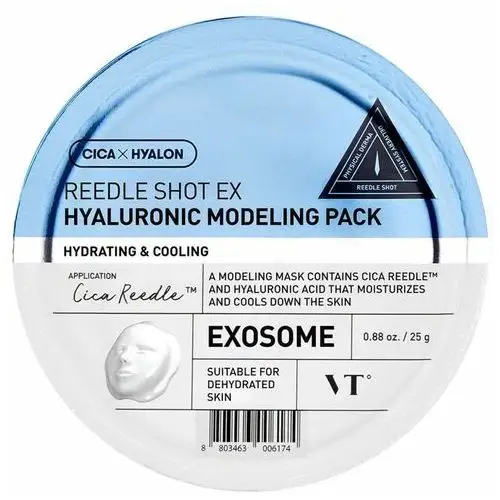 VT Cosmetics - Reedle Shot EX Hyaluronic Modeling Pack, 25g - modelująca maska algowa z kwasem hialuronowym