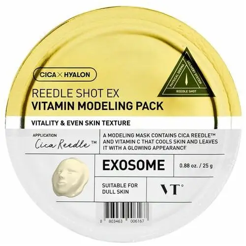 VT Cosmetics - Reedle Shot EX Vitamin Modeling Pack, 25g - modelująca maska algowa z witaminami