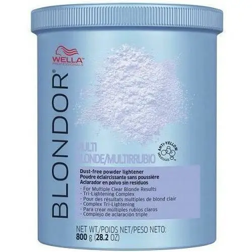 Wella Blondor Multi Blond Powder Rozjaśniacz 800G W Proszku Do Włosów, kolor blond