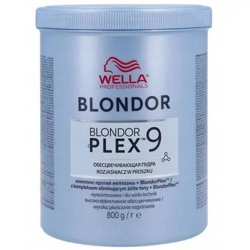 Wella Blondorplex Rozjaśniacz w Proszku 9 ton 800g, kolor blond