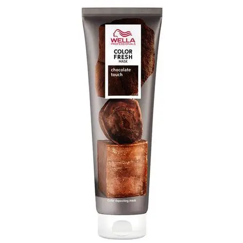 Wella color fresh chocolate mask 150ml maska koloryzująca do włosów brązowych