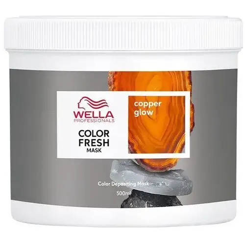 Wella Color Fresh Copper Glow - Maska koloryzująca do włosów, 500ml