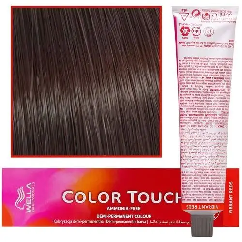 WELLA COLOR TOUCH profesjonalna farba do włosów 60 ml 4/57 Średni Brąz Mahoniowo-Brązowy