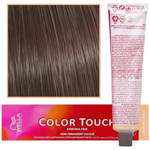 Color touch profesjonalna farba do włosów 60 ml 6/05 ciemny blond naturalny mahoniowy Wella