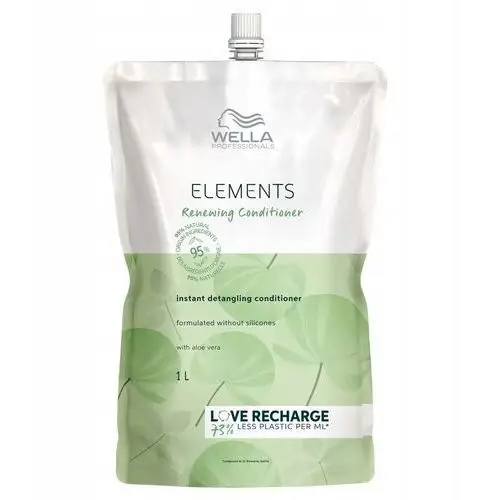 Wella Elements odżywka do włosów refill 1000 ml