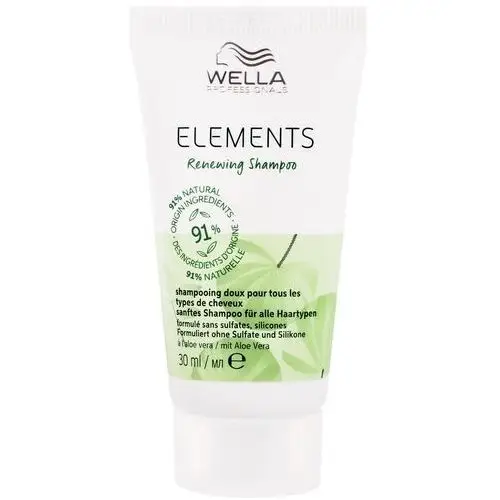 Wella Elements Renewing - szampon intensywnie nawilżający, 30ml