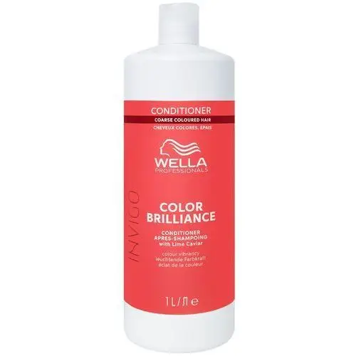 Wella invigo color brilliance conditioner - odżywka do włosów grubych, 1000ml