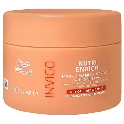 Wella invigo enrich mask - odżywcza maska do włosów suchych, 150ml