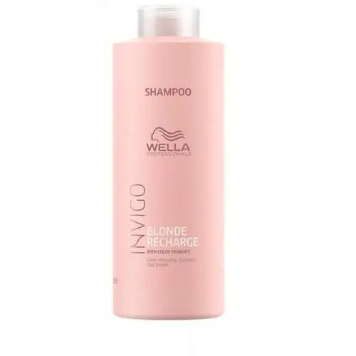 Wella Invigo Recharge Zimny Blond Szampon 1000 ml