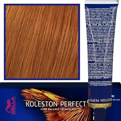 Wella koleston perfect me profesjonalna farba do koloryzacji włosów 60ml 8/34 złoto czerwony jasny blond