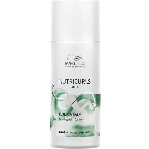 Wella nutricurls curlixir balm odżywka bez spłukiwania do loków 150ml