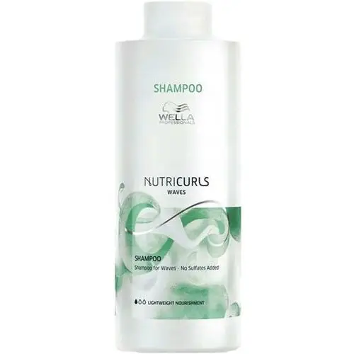 Wella nutricurls, szampon do fal, 1000ml