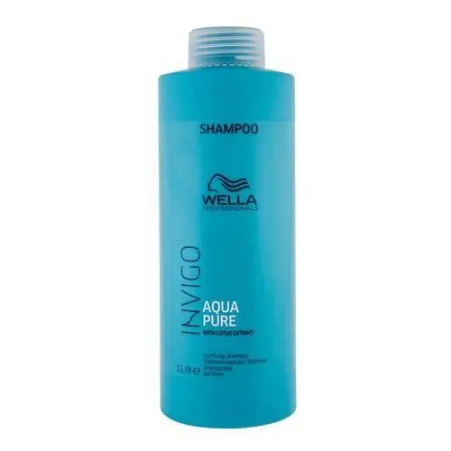 Wella professional szampon oczyszczający aqua invigo pure (puryfying shampoo) (objętość 1000 ml)