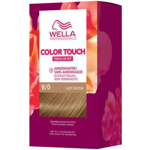 Color touch pure naturals light blonde 8/0 (130 ml) Wella professionals