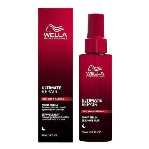 Ultimate repair - serum bez spłukiwania na noc do włosów zniszczonych Wella professionals