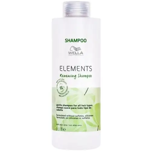 Wella Elements Renewing, szampon do wszystkich rodzajów włosów, 1000ml