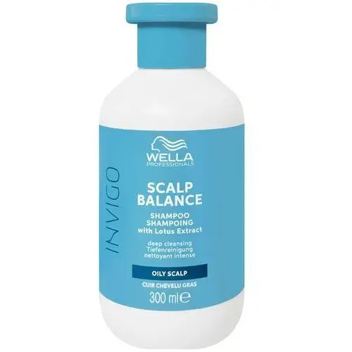Wella professionals Wella invigo scalp balance, szampon oczyszczający deep cleansing, 300ml