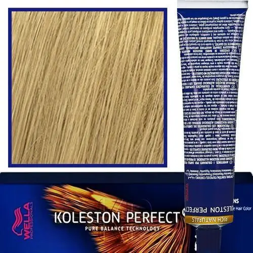 Wella professionals Wella koleston perfect me profesjonalna farba do koloryzacji włosów 60ml 9/01 naturalny popielaty bardzo jasny blond
