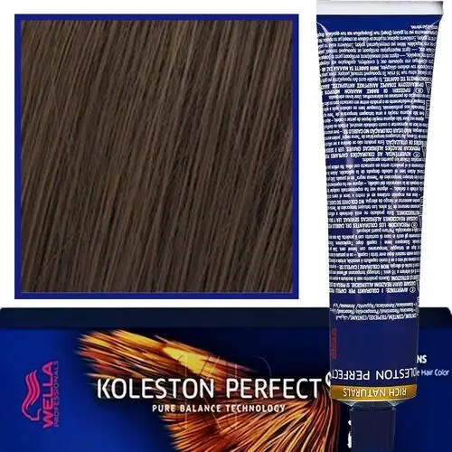 Wella professionals Wella koleston perfect me profesjonalna farba do koloryzacji włosów 60ml 5/3 złoty jasny brąz