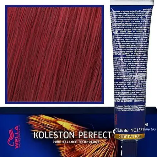 Wella professionals Wella koleston perfect me profesjonalna farba do koloryzacji włosów 60ml 6/45 czerwono mahoniowy ciemny blond