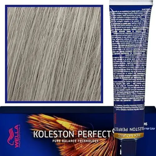 Wella Koleston Perfect Me profesjonalna farba do koloryzacji włosów 60ml 9/81 Perłowo Popielaty Bardzo Jasny Blond