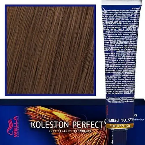 Wella professionals Wella koleston perfect me profesjonalna farba do koloryzacji włosów 60ml 5/37 złoto brązowy jasny brąz