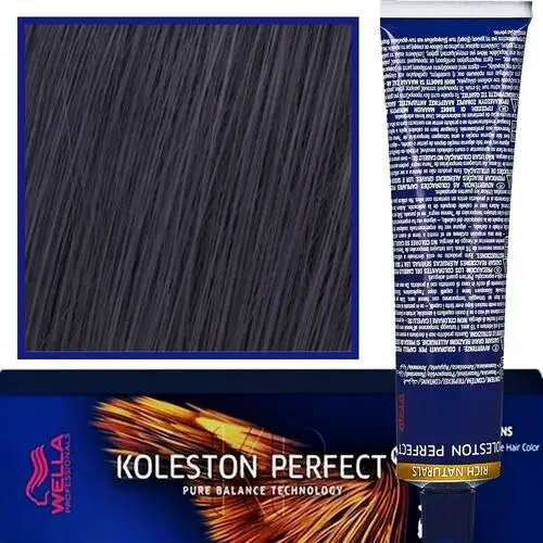 Wella professionals Wella koleston perfect me profesjonalna farba do koloryzacji włosów 60ml 2/0 naturalny czarny