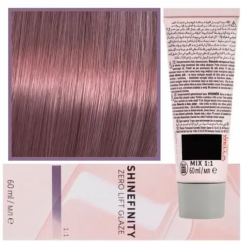 Wella shinefinity zero lift glaze - profesjonalna farba do włosów, 60ml 04/65