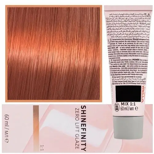 Shinefinity zero lift glaze - profesjonalna farba do włosów, 60ml 05/43
