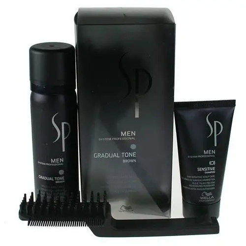 Wella Sp Men Gradual Tone Brown - pianka dla mężczyzn, pigment brązowy, 60ml 3