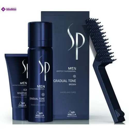 Wella Sp Men Gradual Tone Brown - pianka dla mężczyzn, pigment brązowy, 60ml 2