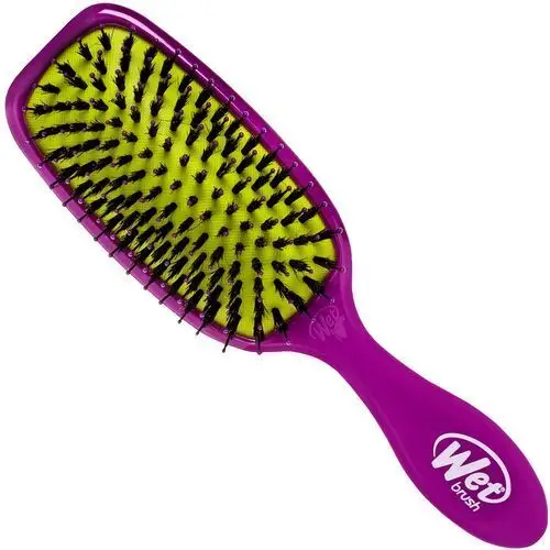 Wet brush shine enhancer - wygładzająca szczotka z włosiem dzika purple