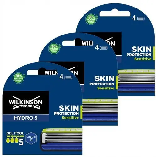 Wilkinson Hydro 5 Sensitive wkłady do golenia 4 x3